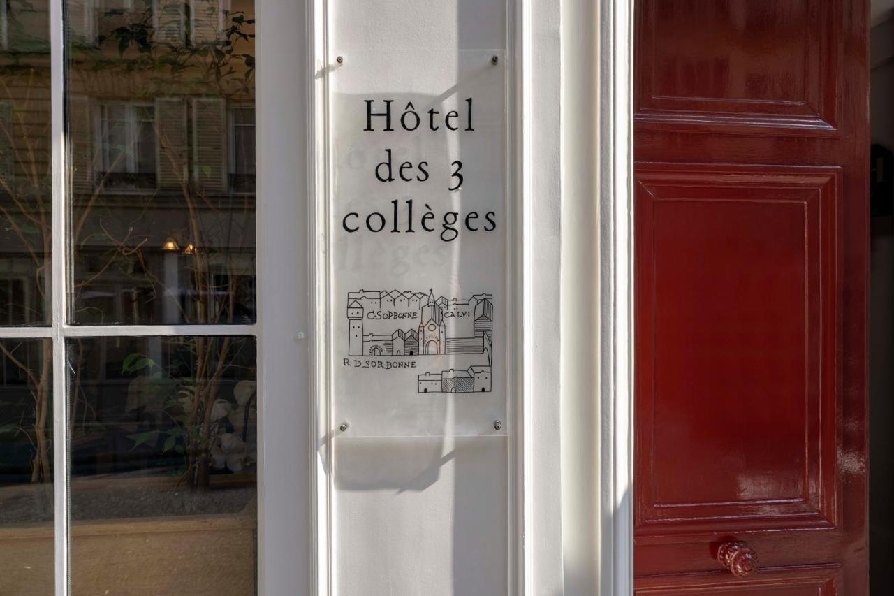 Hotel Des 3 Colleges Paris Luaran gambar
